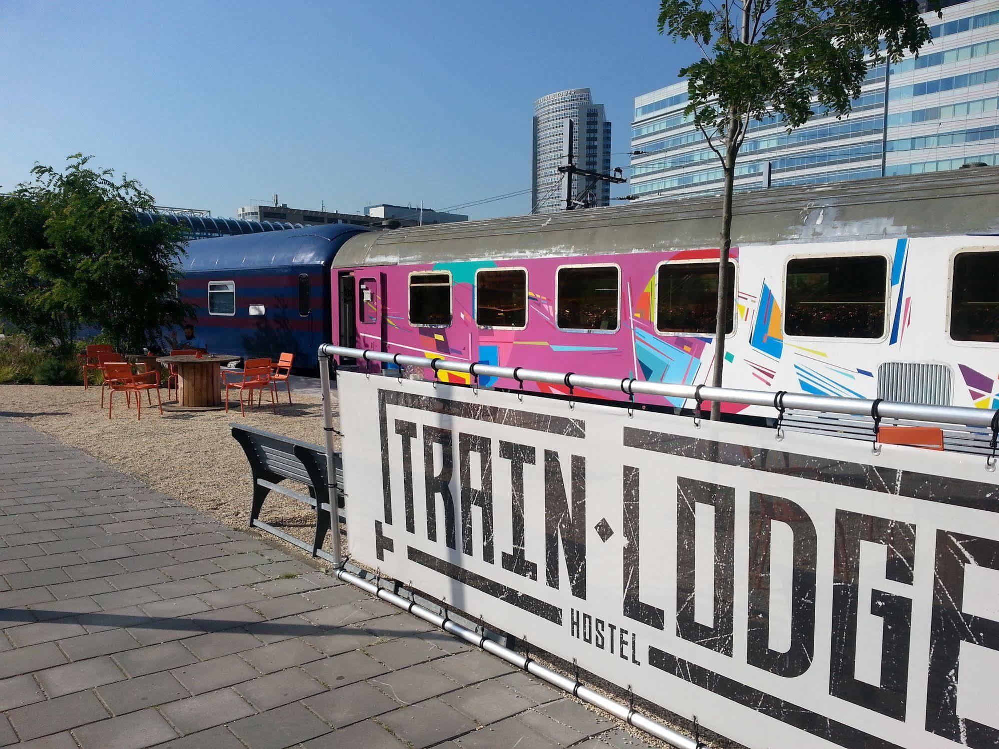 Train Lodge Amsterdam Bagian luar foto